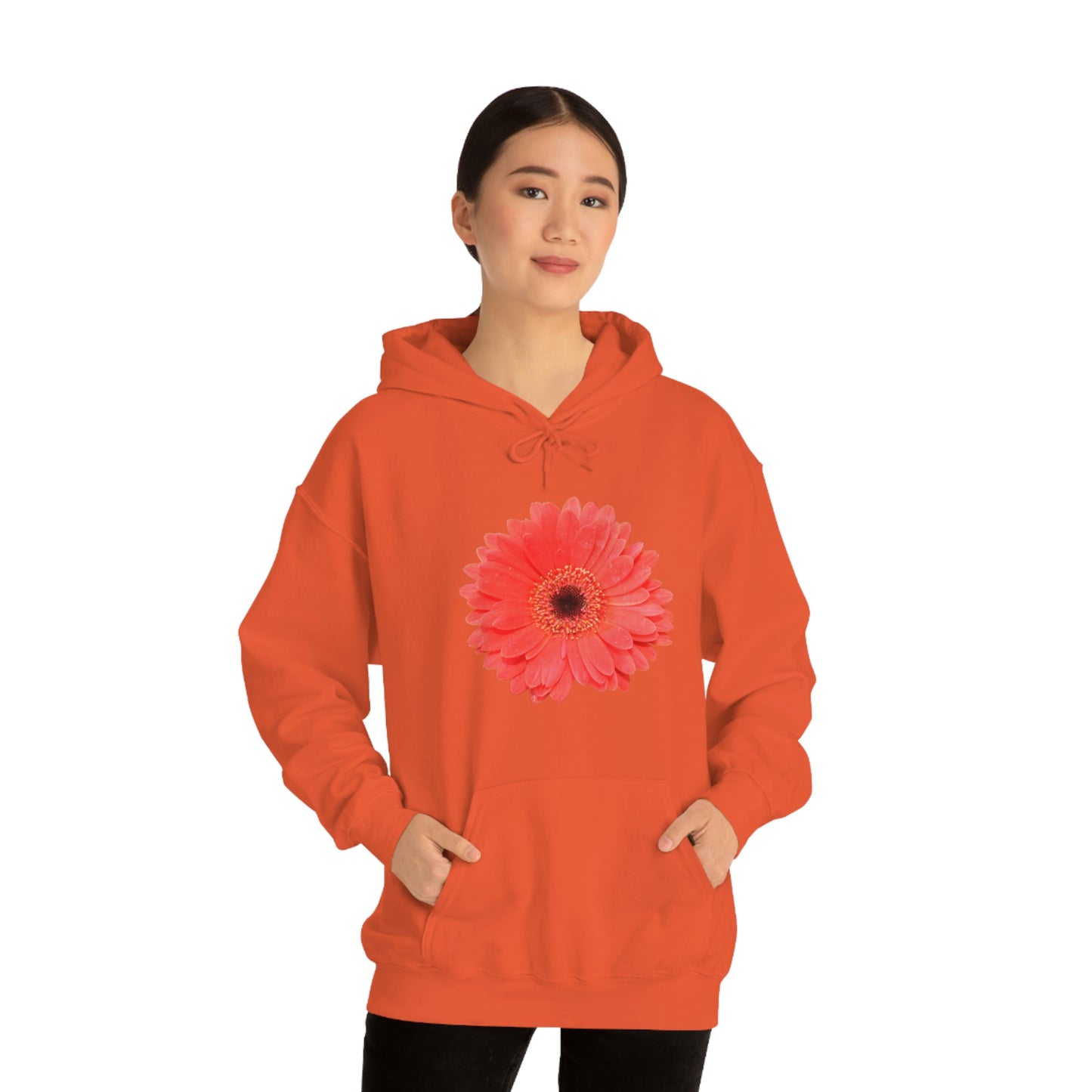 Floral Unisex Heavy Blend™ Hooded Sweatshirt