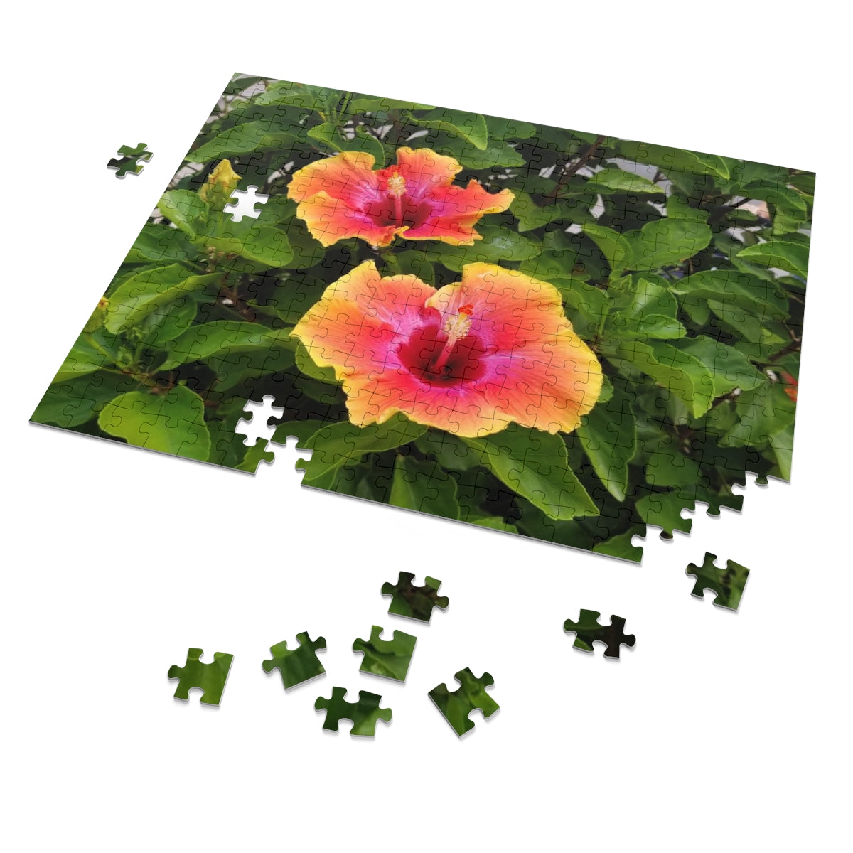 Island Style Hibiscus Jigsaw Puzzle (252, 500-Piece)