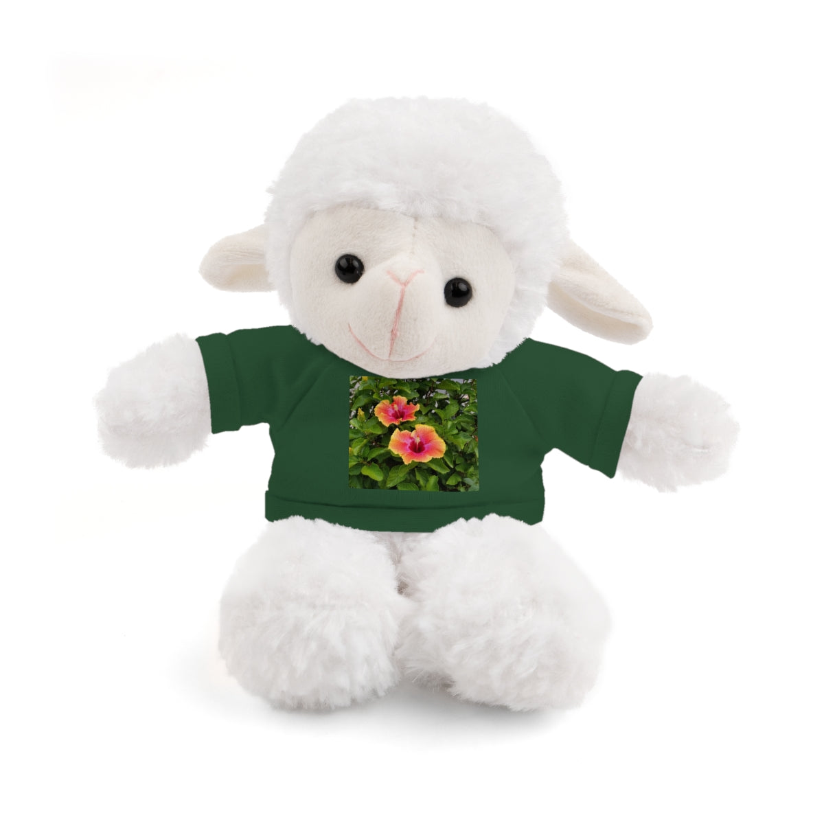 Island Style Hibiscus Stuffed Animals with Tee