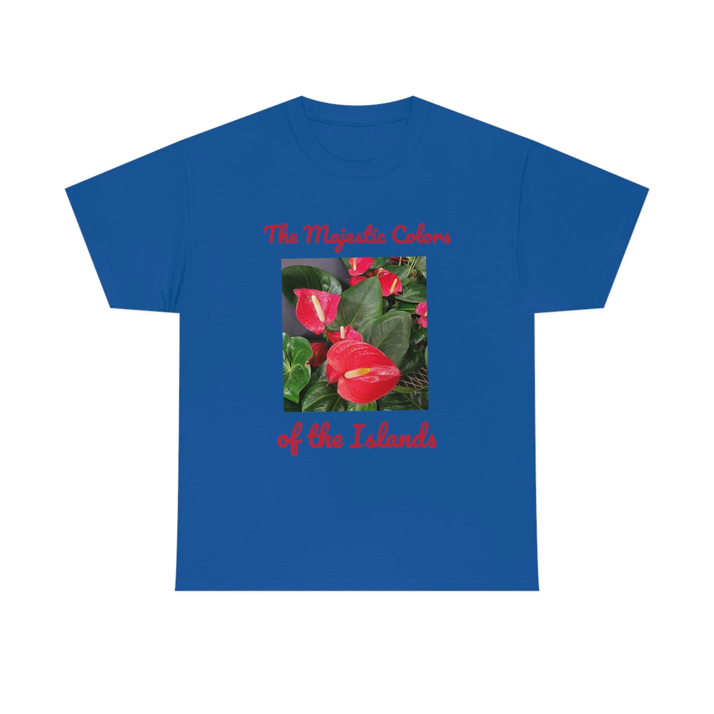 Islander Anthurium Unisex Heavy Cotton Tee