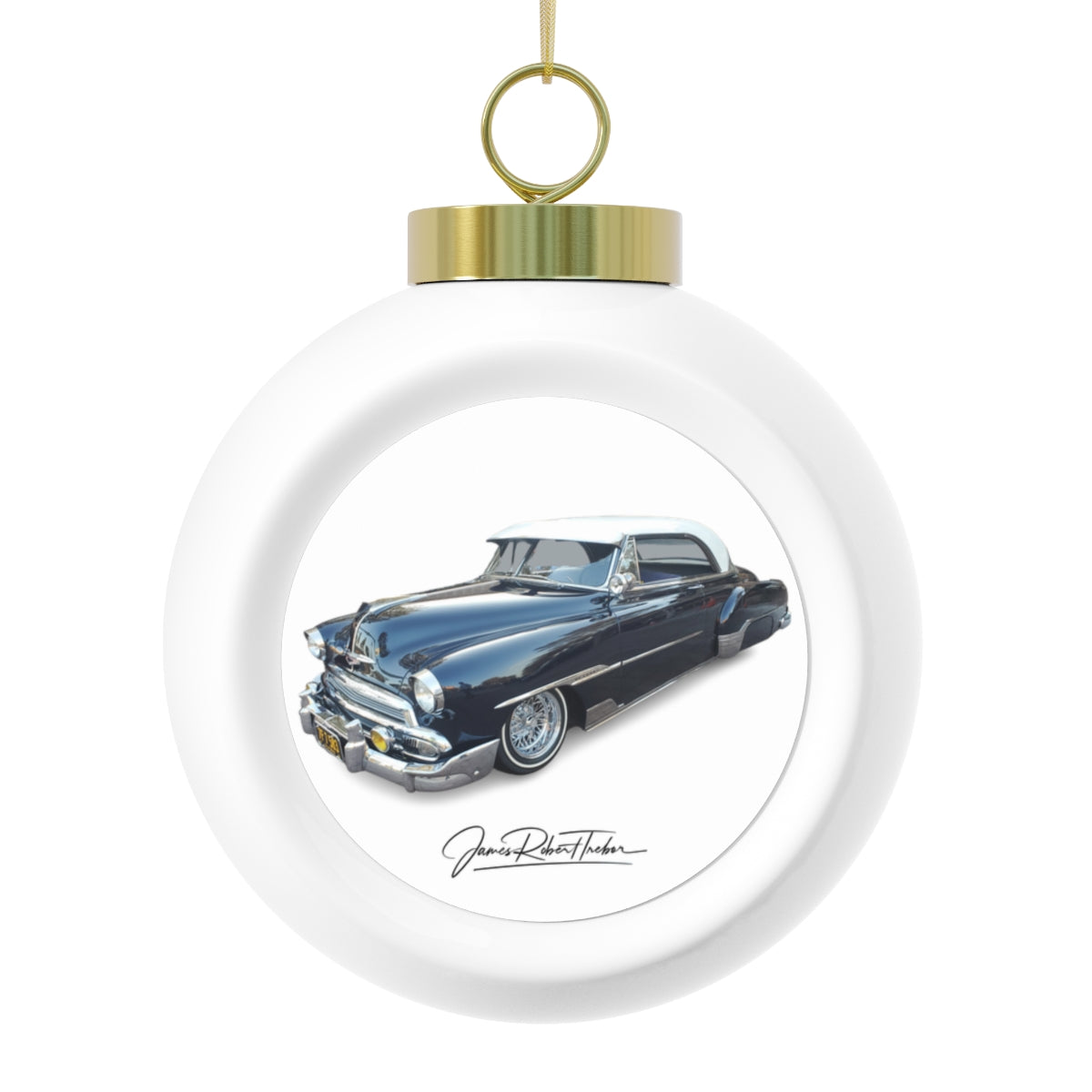 Hotrods Christmas Ball Ornament