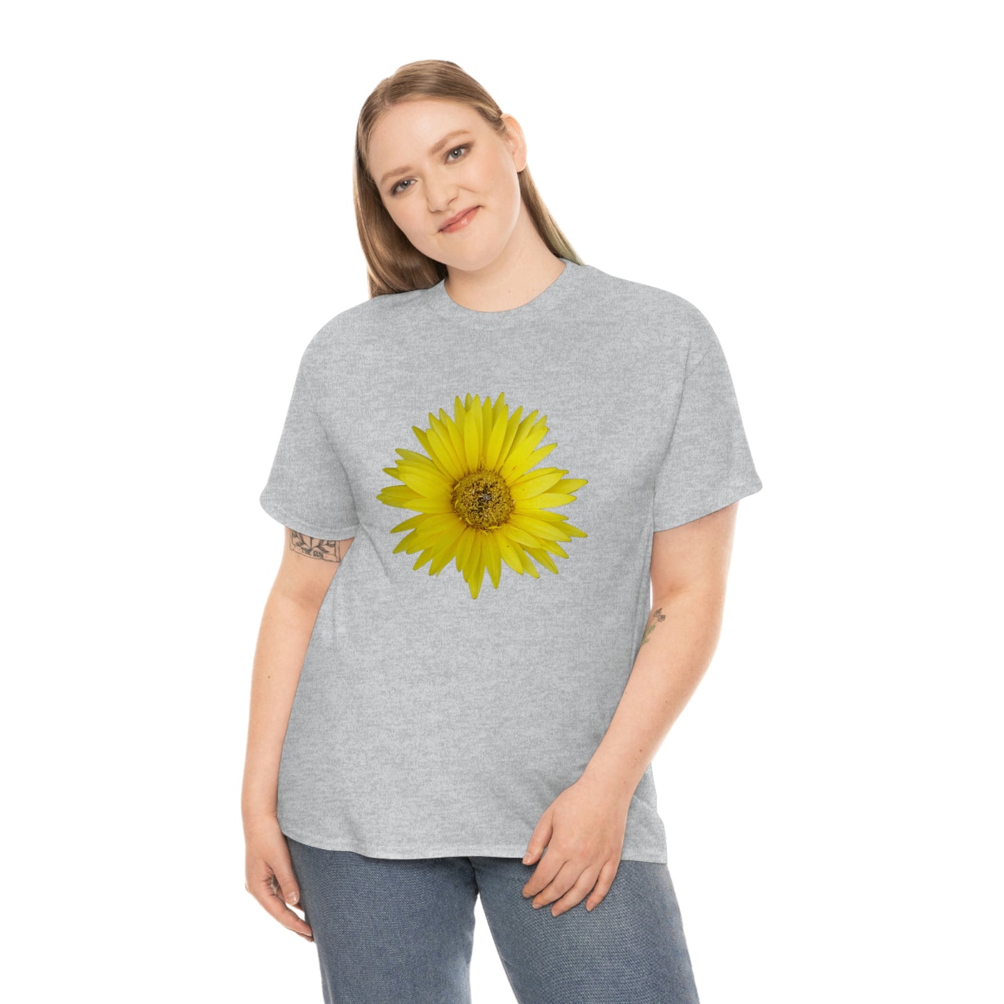 Floral Unisex Heavy Cotton Tee