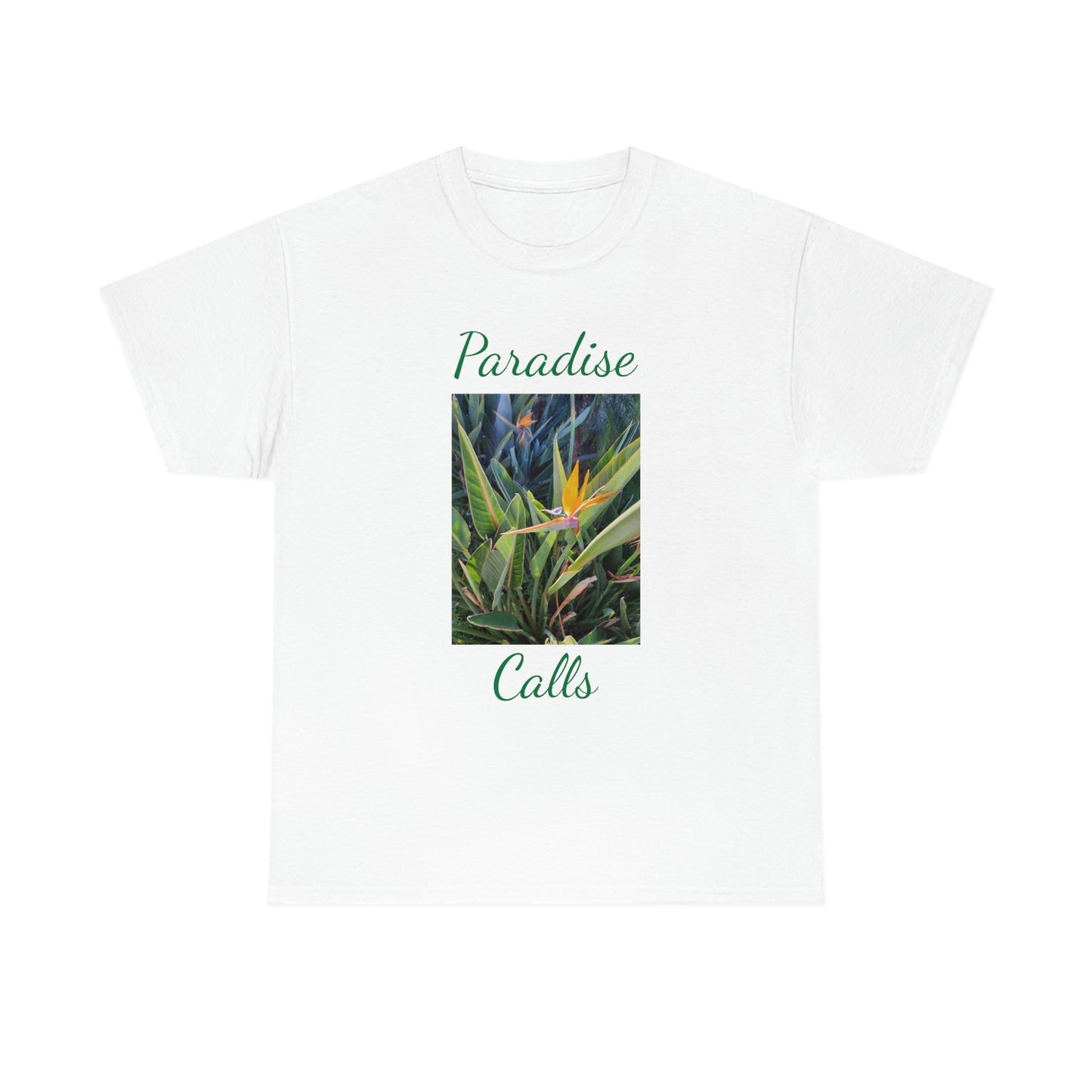 Islander Bird of Paradise Unisex Heavy Cotton Tee