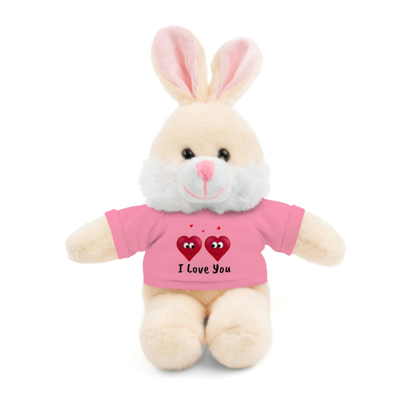 Valentine's "I Love You" Stuffed Animals with Tee