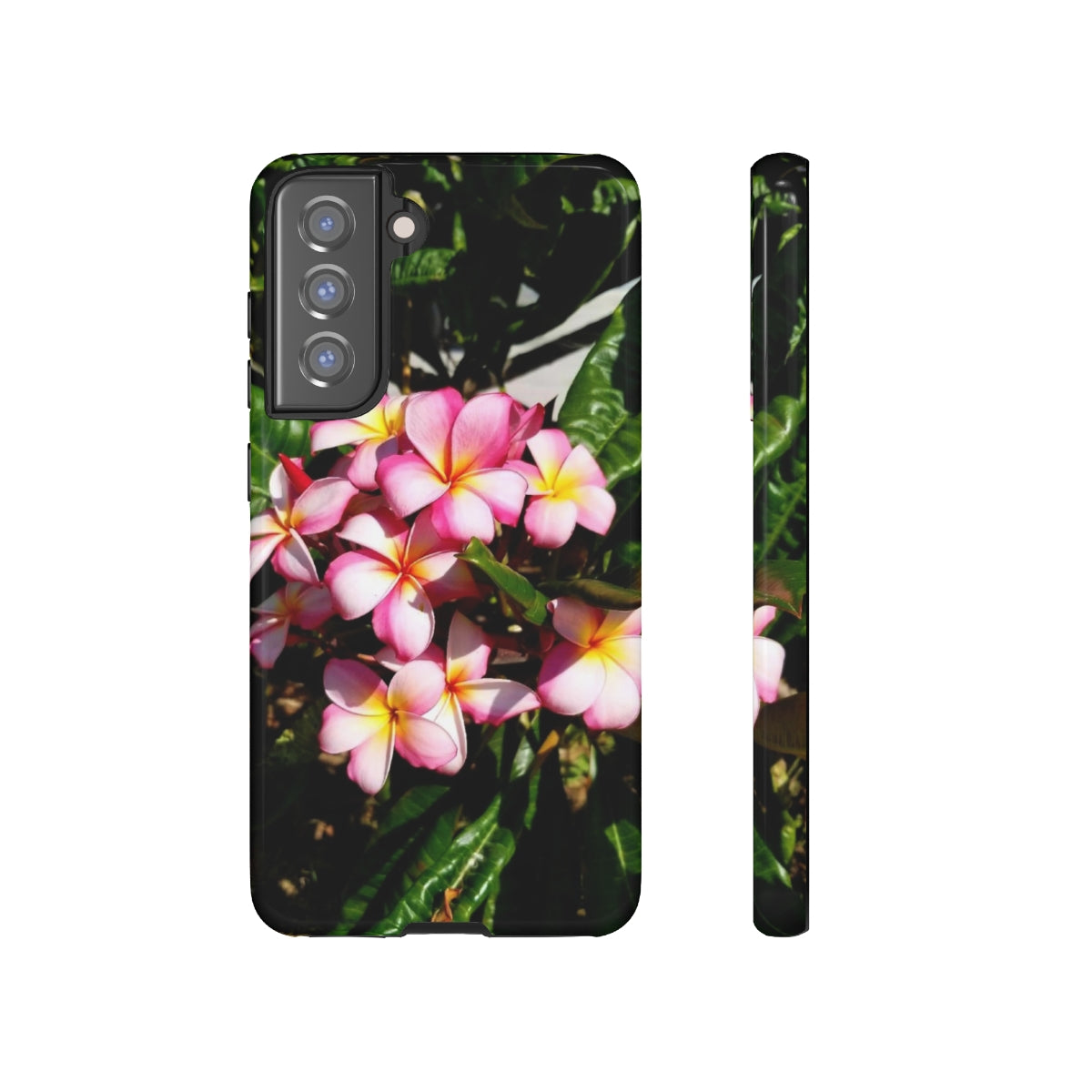 Island Style Pink Plumeria Tough Cases