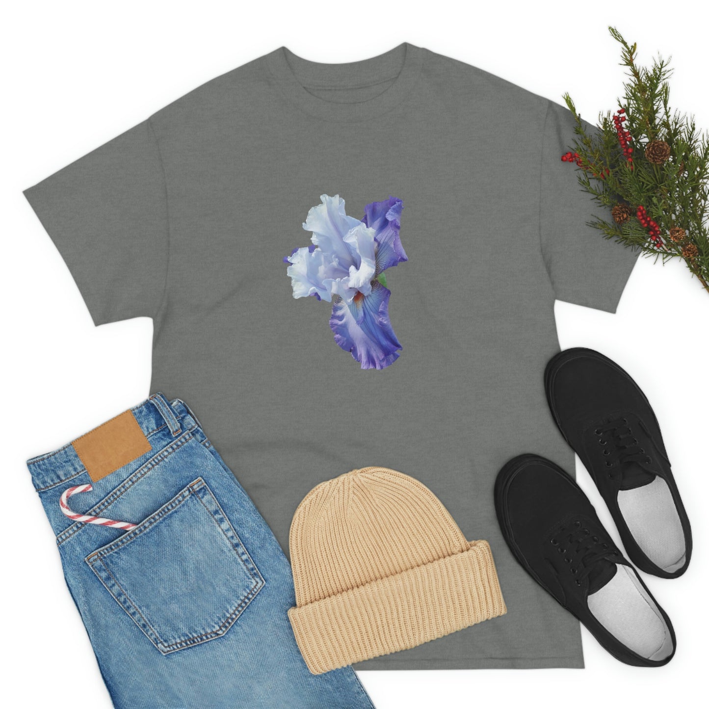 Floral Unisex Heavy Cotton Tee