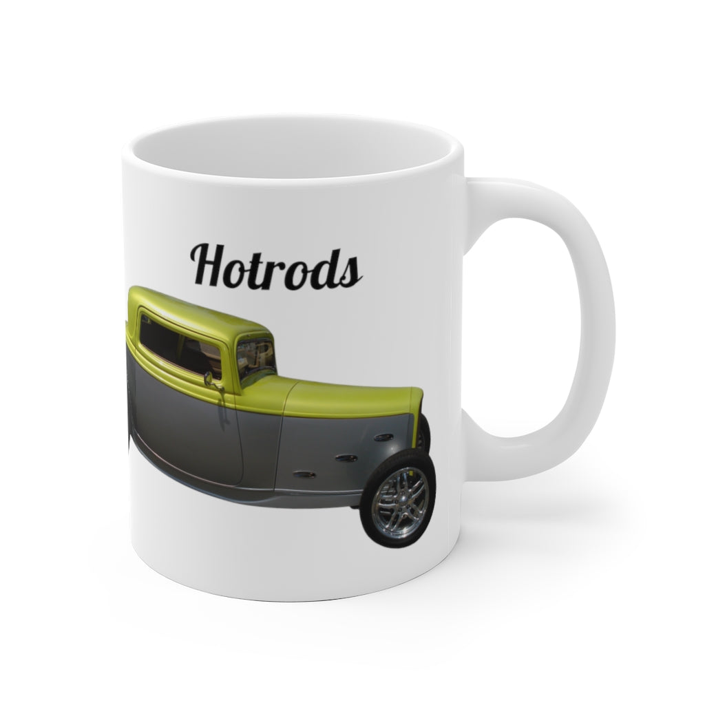 Hotrods Signature Series Ceramic Mug, 11oz and 15oz