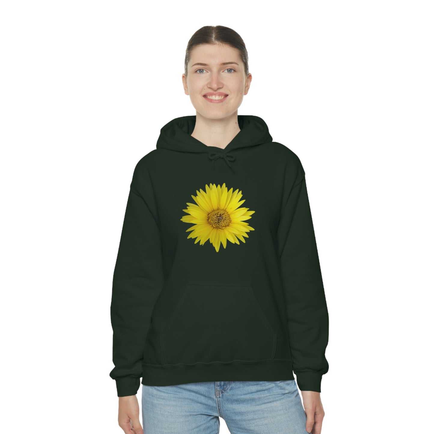 Floral Unisex Heavy Blend™ Hooded Sweatshirt