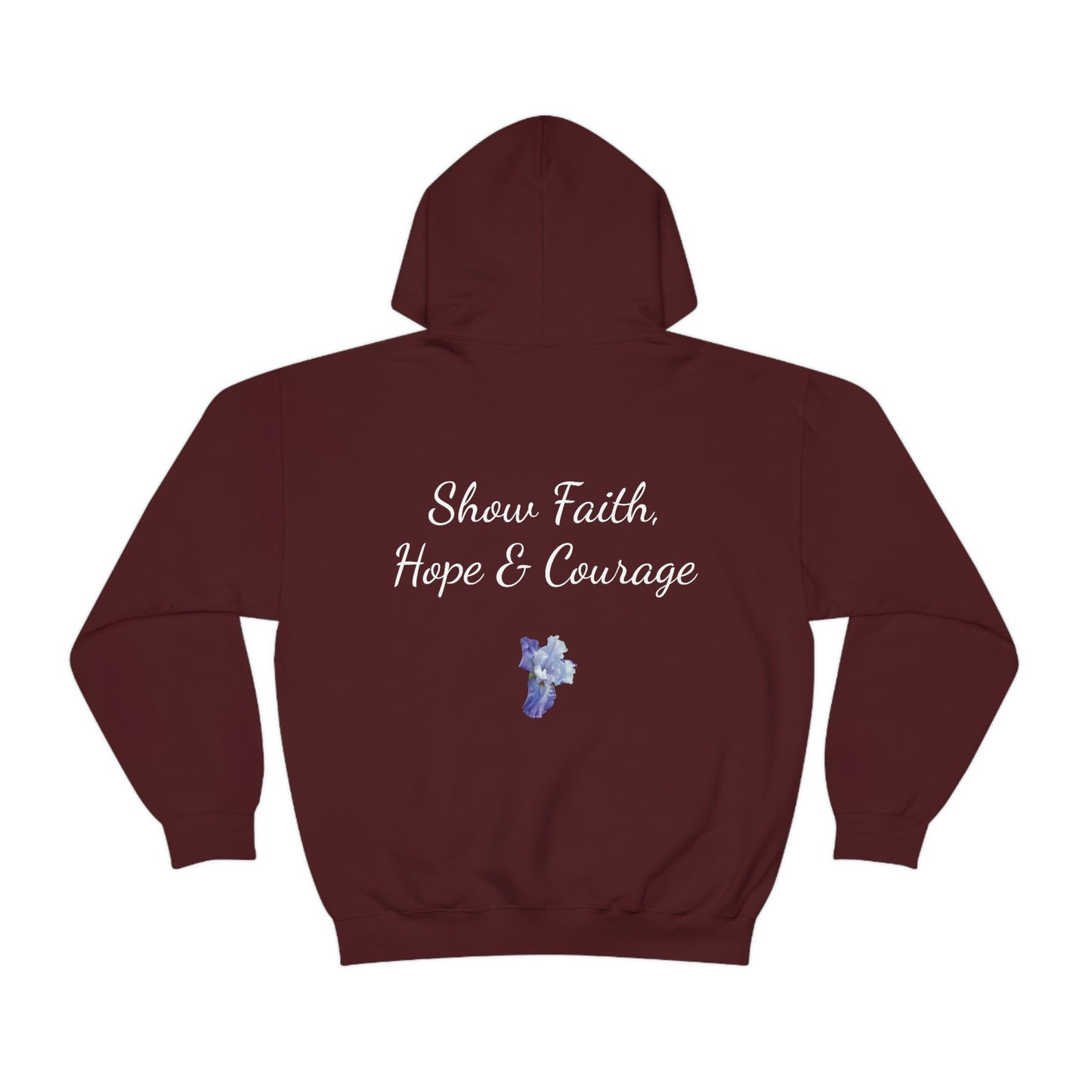 Floral Unisex Heavy Blend™ Hooded Sweatshirt