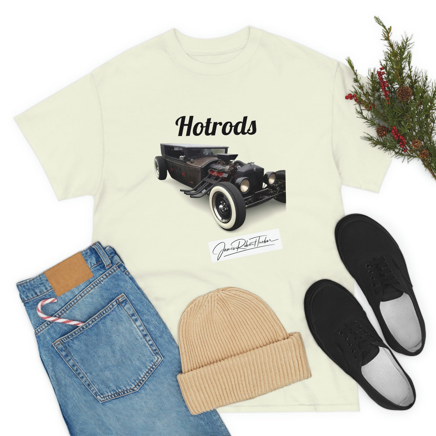 Hotrods Signature "Rat Rod" Unisex Heavy Cotton Tee