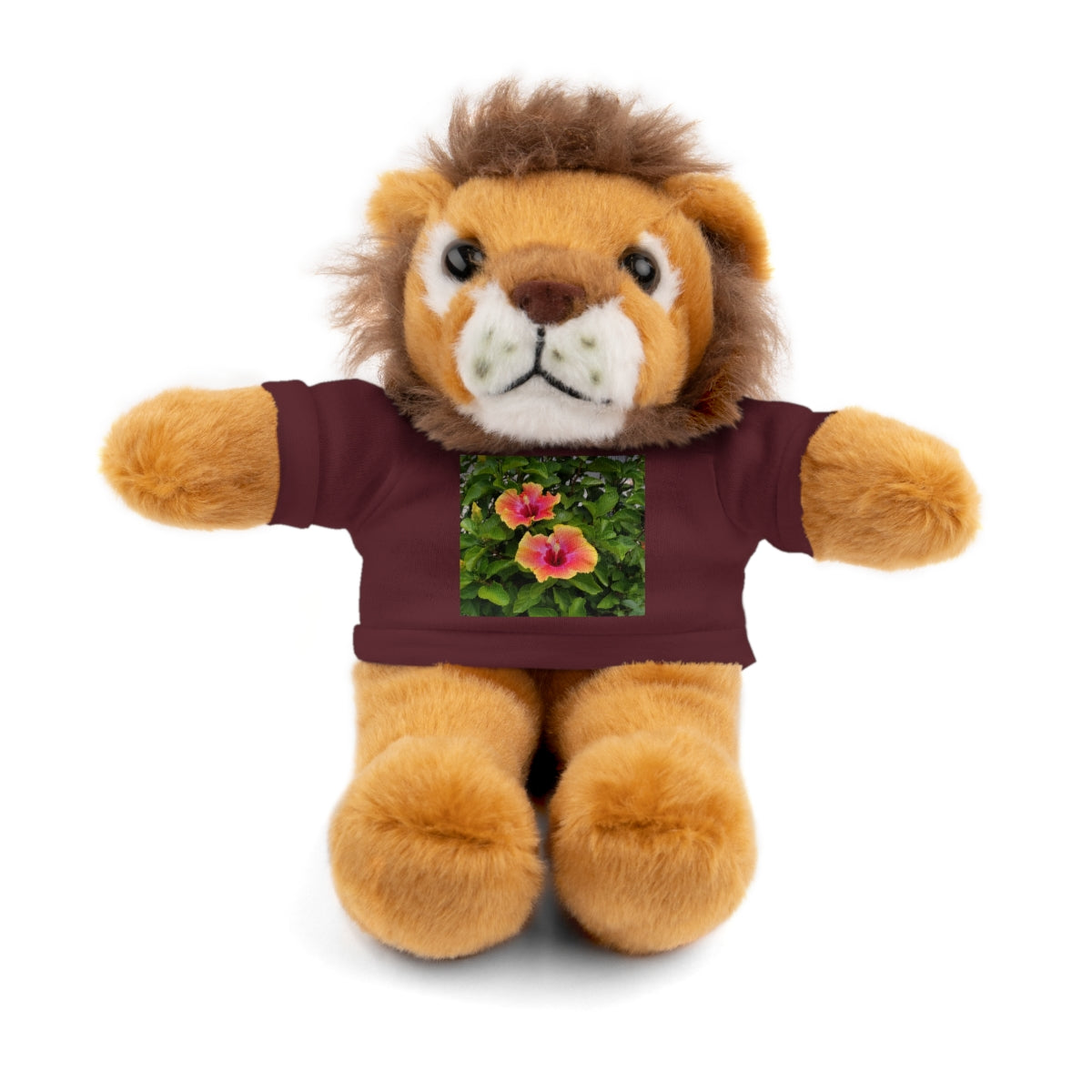 Island Style Hibiscus Stuffed Animals with Tee