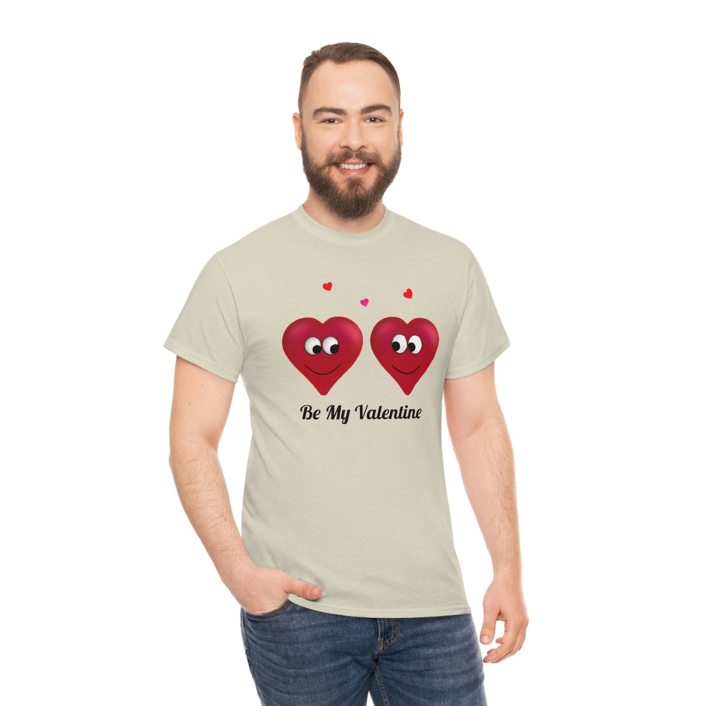 Valentine's "Be My Valentine" Unisex Heavy Cotton Tee