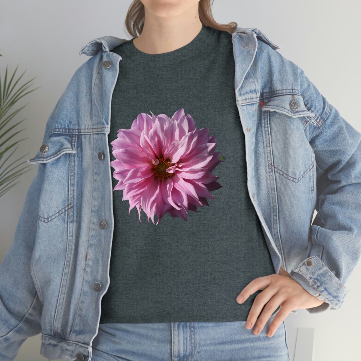 Floral Unisex Heavy Cotton Tee