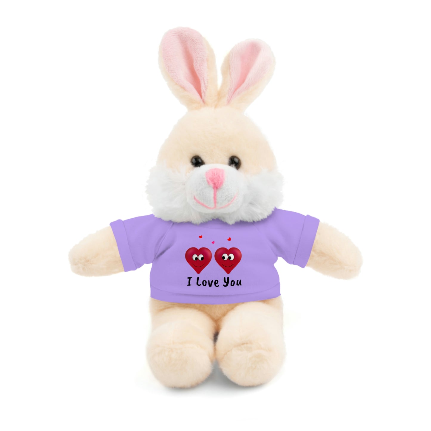 Valentine's "I Love You" Stuffed Animals with Tee