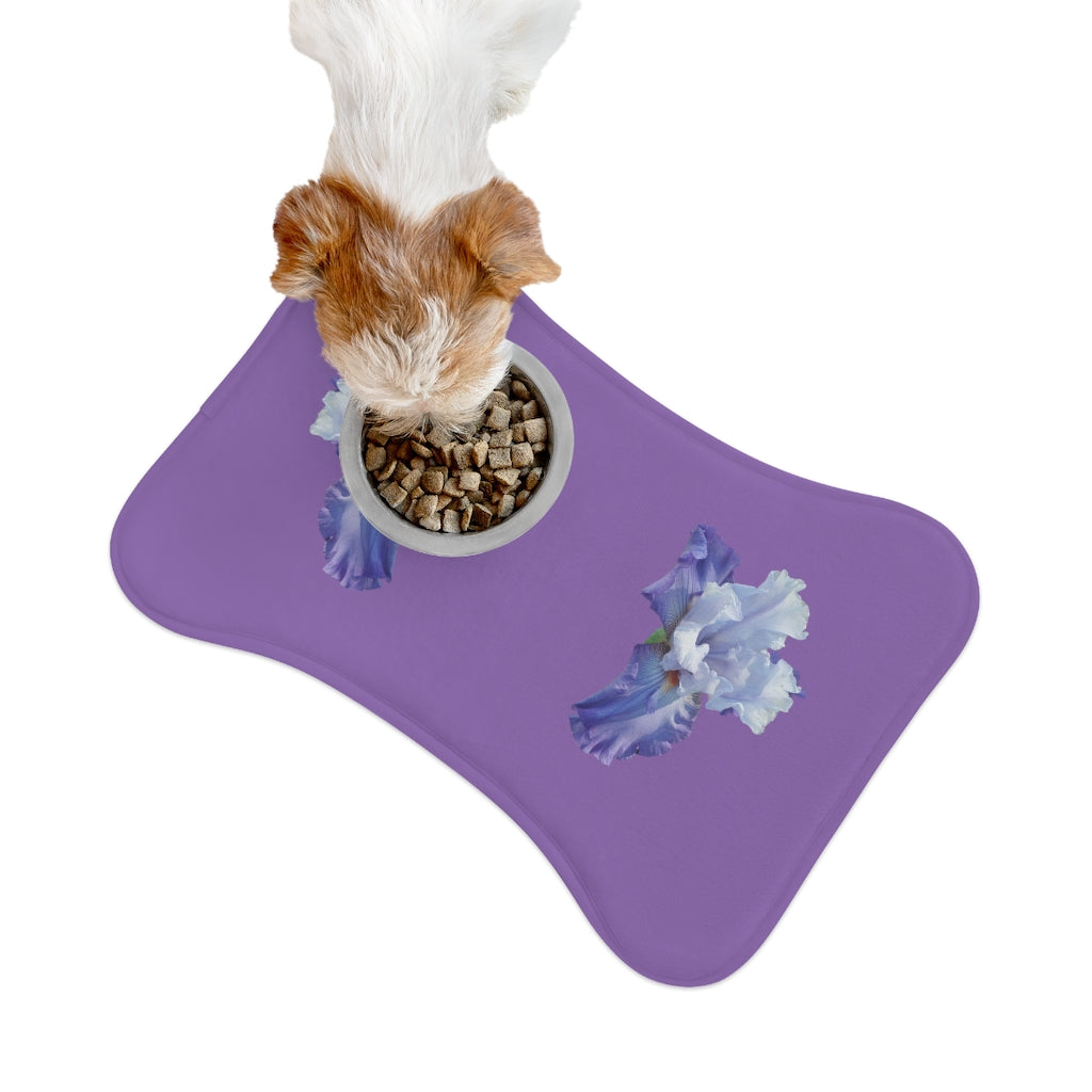 Floral "Iris" Pet Feeding Mats