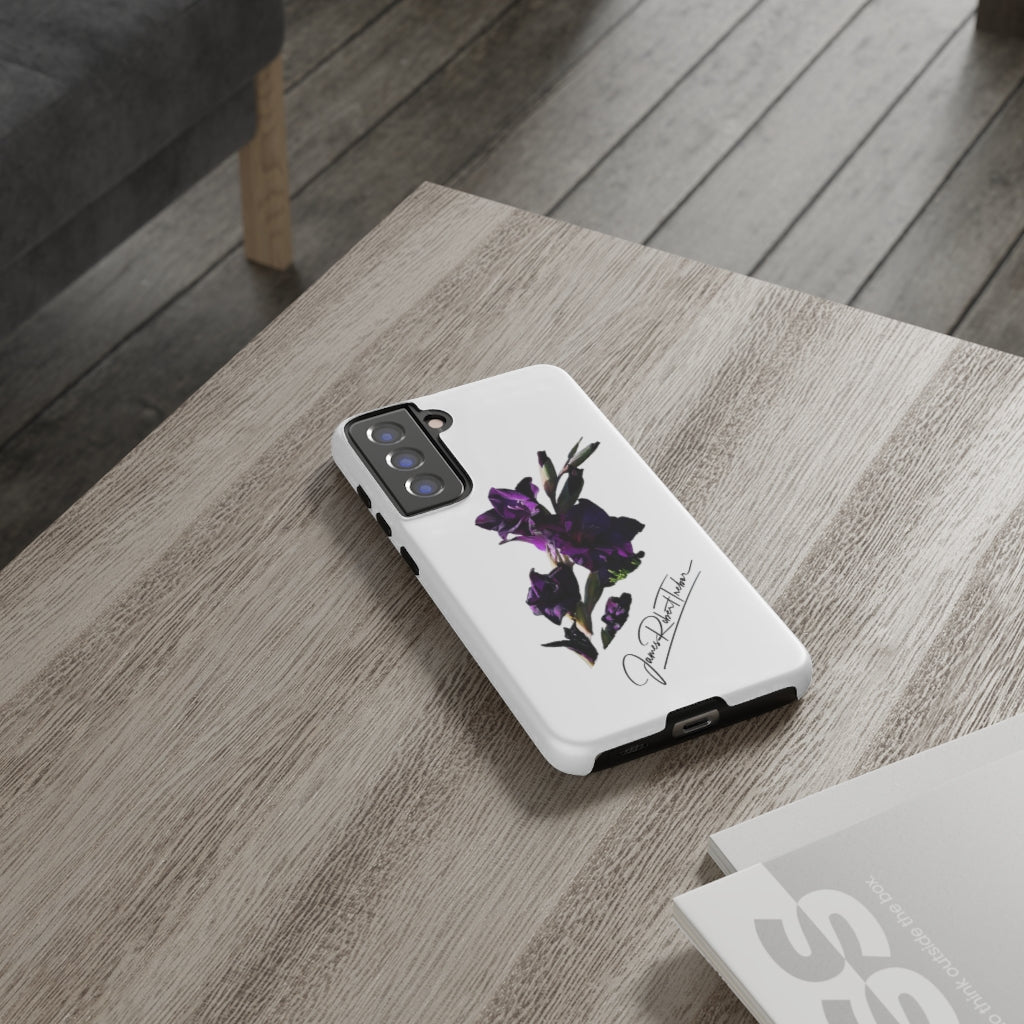 "Indigo Glad" Signature Floral Series Tough Cases