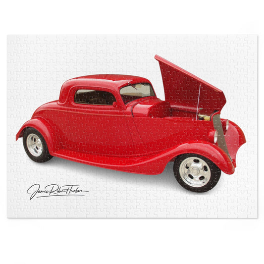 Hotrods 3 Window Coupe Jigsaw Puzzle (252, 500-Piece)