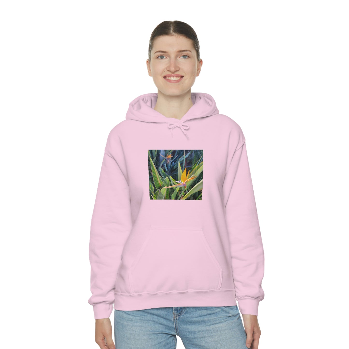 Island Style Bird of Paradise Unisex Heavy Blend™ Hooded Sweatshirt