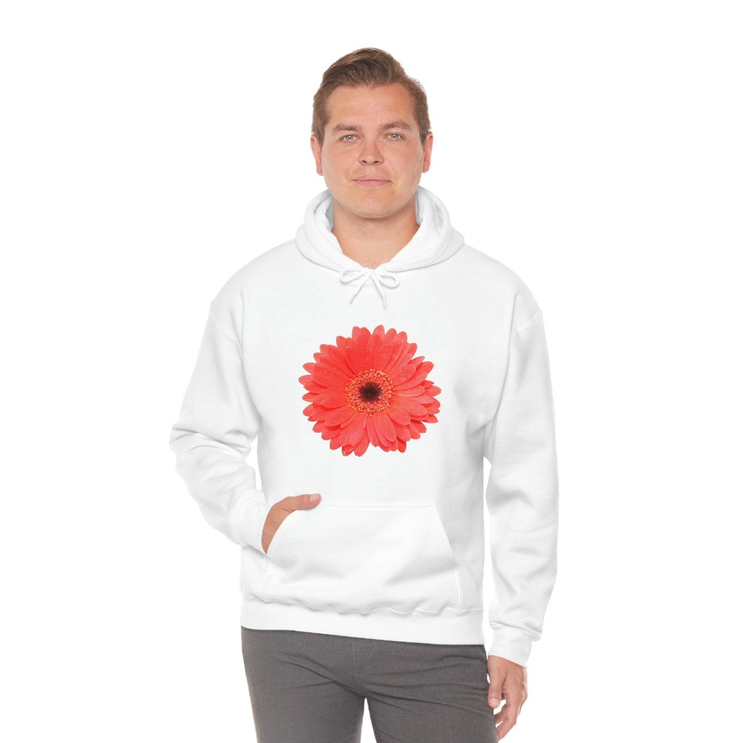 Floral Unisex Heavy Blend™ Hooded Sweatshirt