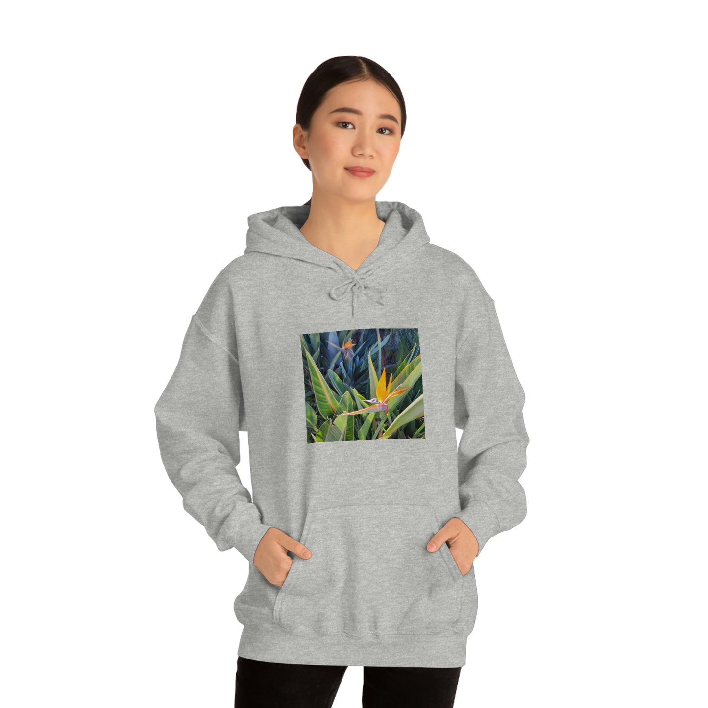 Island Style Bird of Paradise Unisex Heavy Blend™ Hooded Sweatshirt