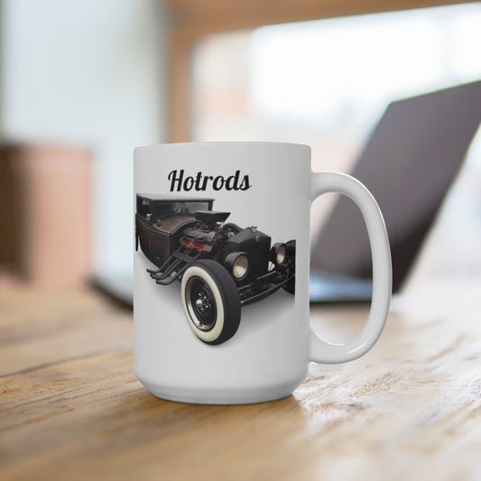 Hotrods Signature Series Ceramic Mug, 11oz and 15oz