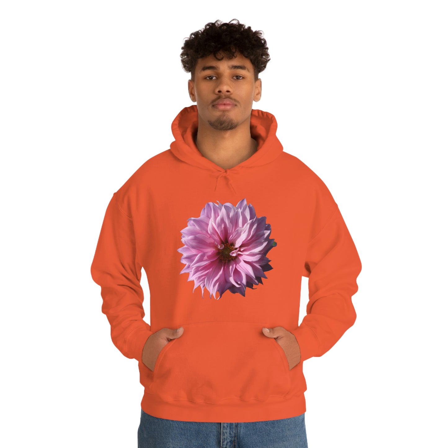 Floral Unisex Heavy Blend™ Hooded Sweatshirt