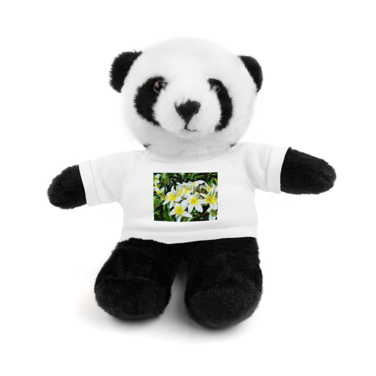 Islander Style Plumeria  Stuffed Animals with Tee