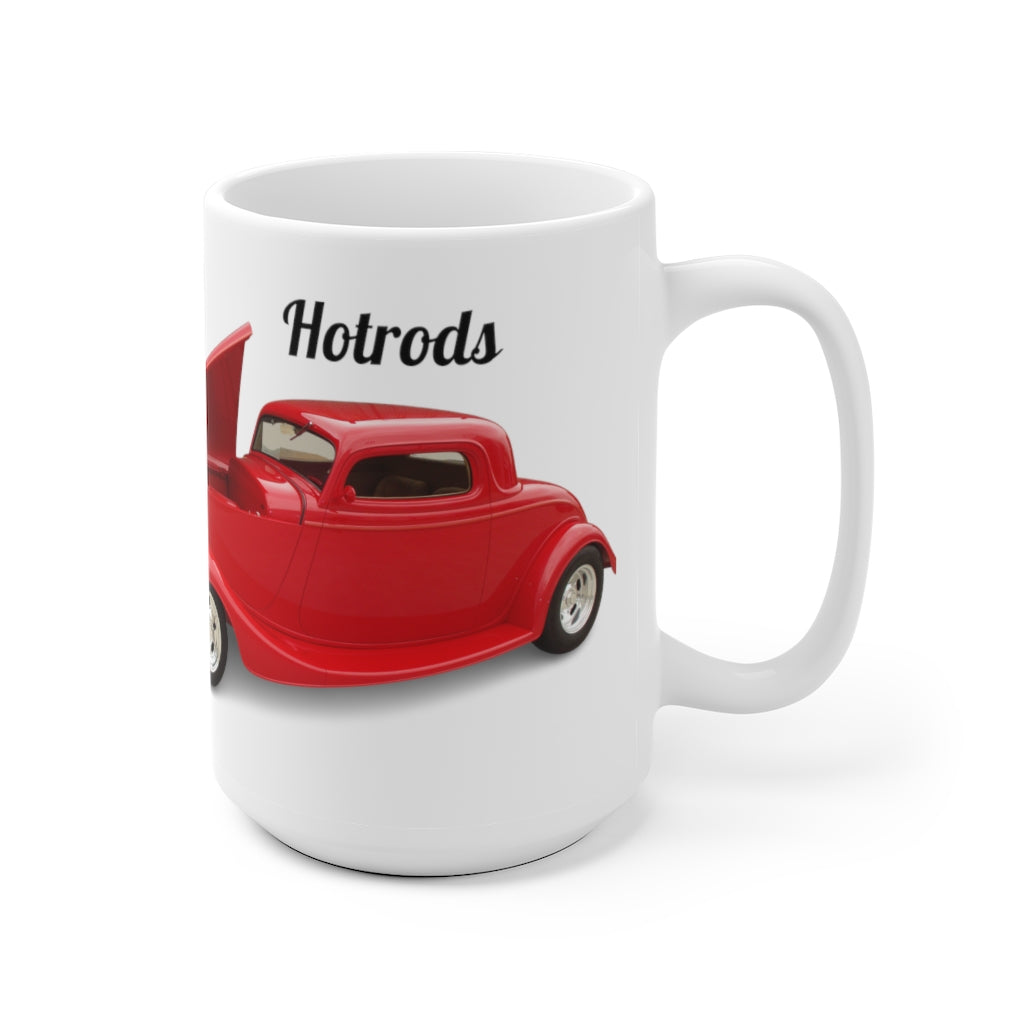 Hotrods Signature Series Ceramic Mug, 11oz and 15oz