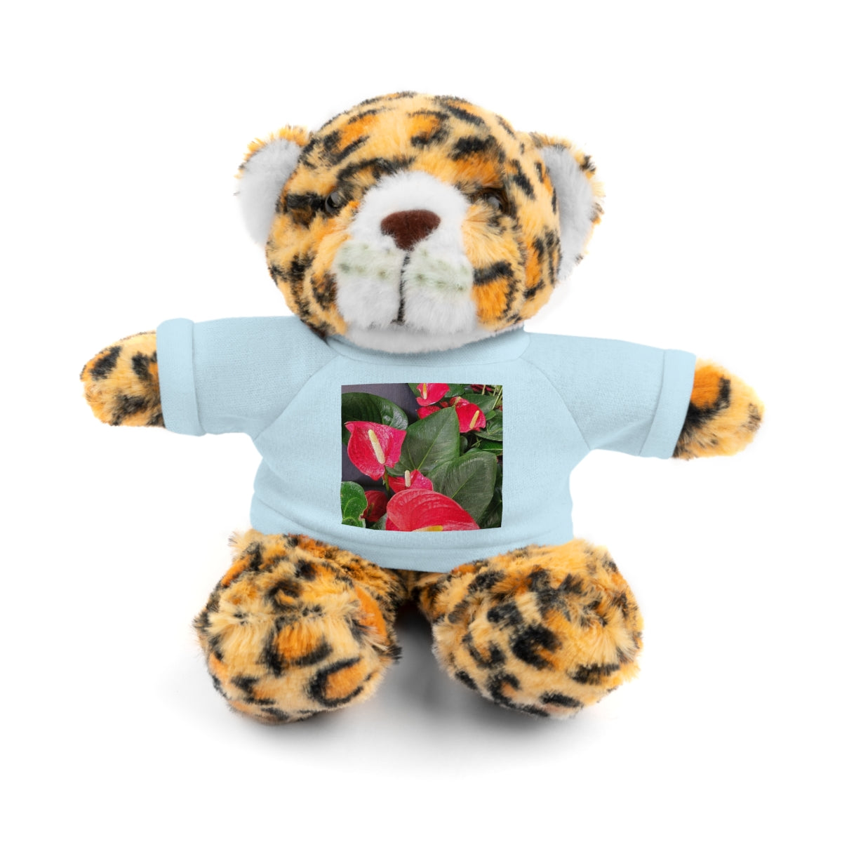 Island Style Anthurium  Stuffed Animals with Tee