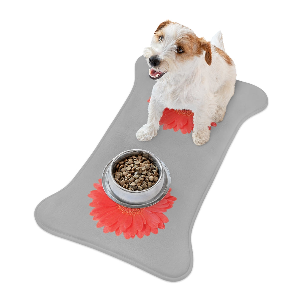 Floral "Gerber" Pet Feeding Mats