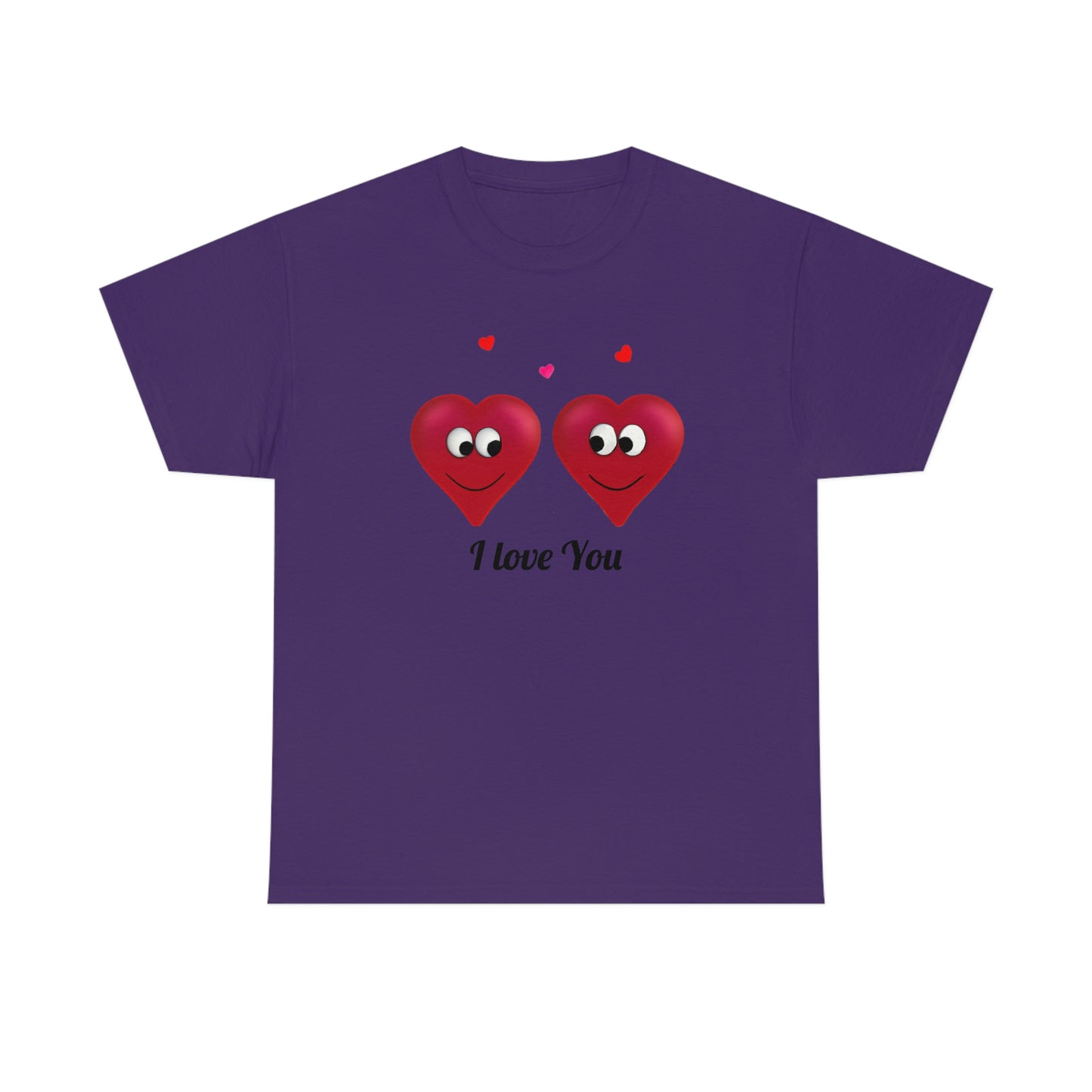 Valentine's "I Love You" Unisex Heavy Cotton Tee