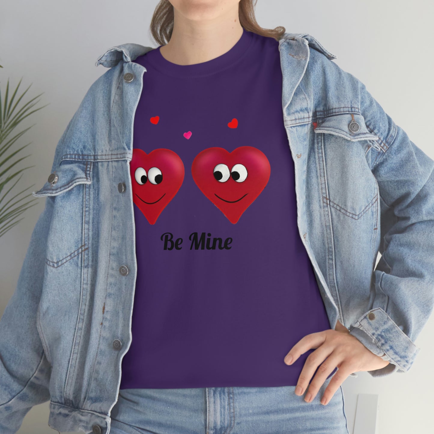 Valentine's "Be Mine" Unisex Heavy Cotton Tee