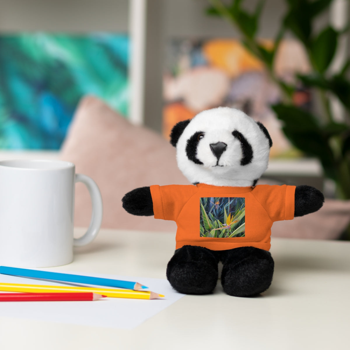 Island Style Bird of Paradise  Stuffed Animals with Tee