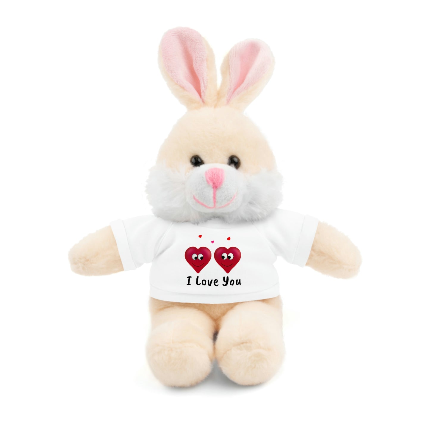 Valentine's "I Love You" Stuffed Animals with Tee