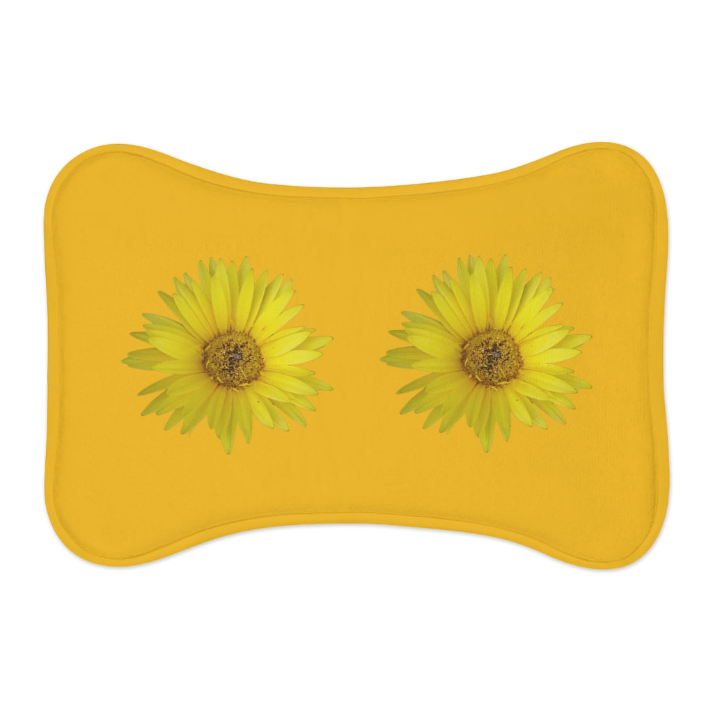 Floral "Daisy Mum" Pet Feeding Mats