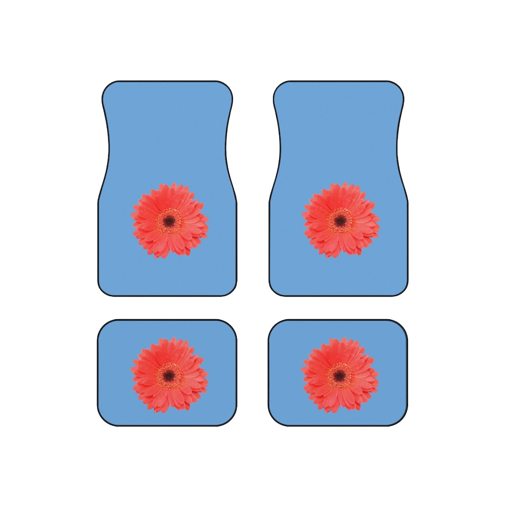 Floral "Gerber" Car Mats (Set of 4)