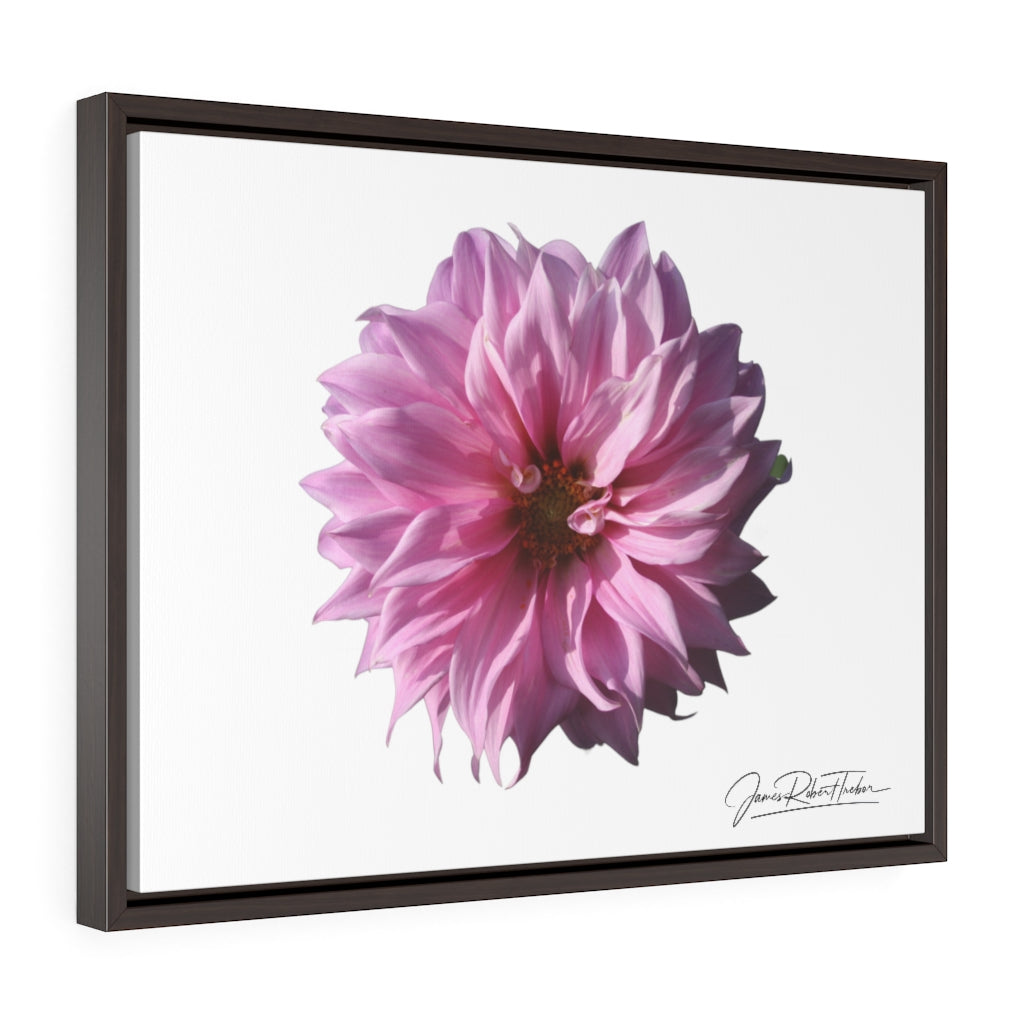 "Perfectly Pink" Gallery Canvas Wrap, Horizontal Frame