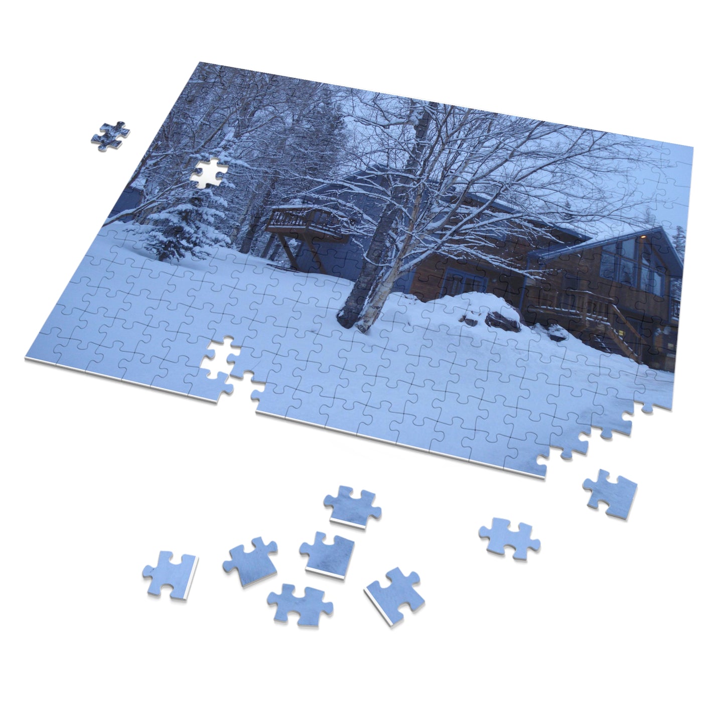 Snow House Jigsaw Puzzle (30, 110, 252, 500,1000-Piece)