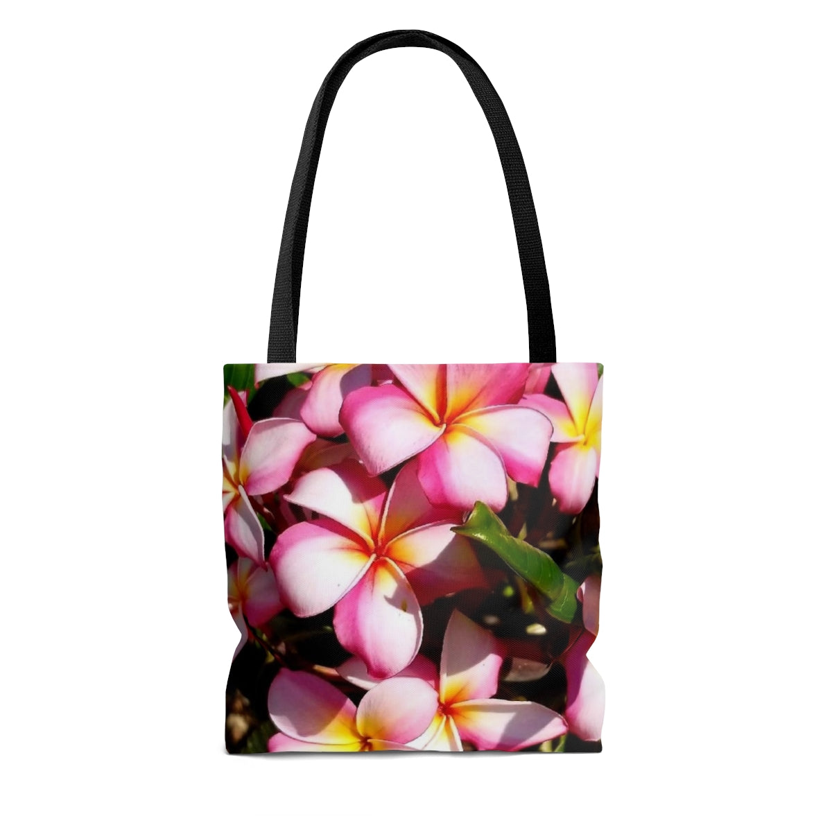 Islander Style Pink Plumeria Tote Bag by Lola