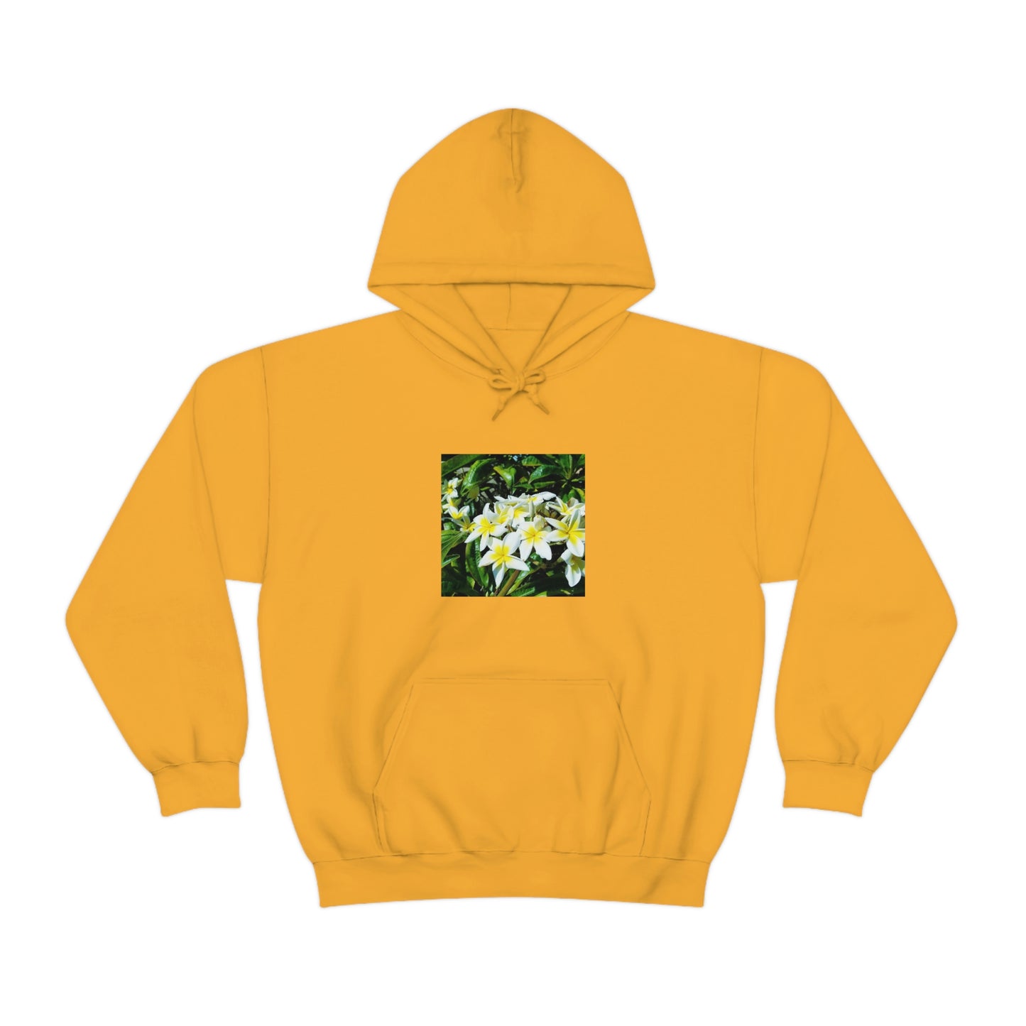 Islander Plumeria Unisex Heavy Blend™ Hooded Sweatshirt