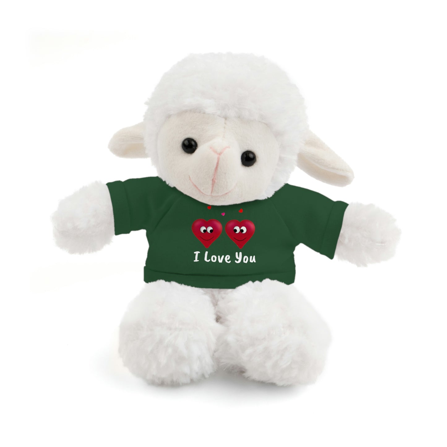 Valentine's "I Love You" Stuffed Animals with Tee