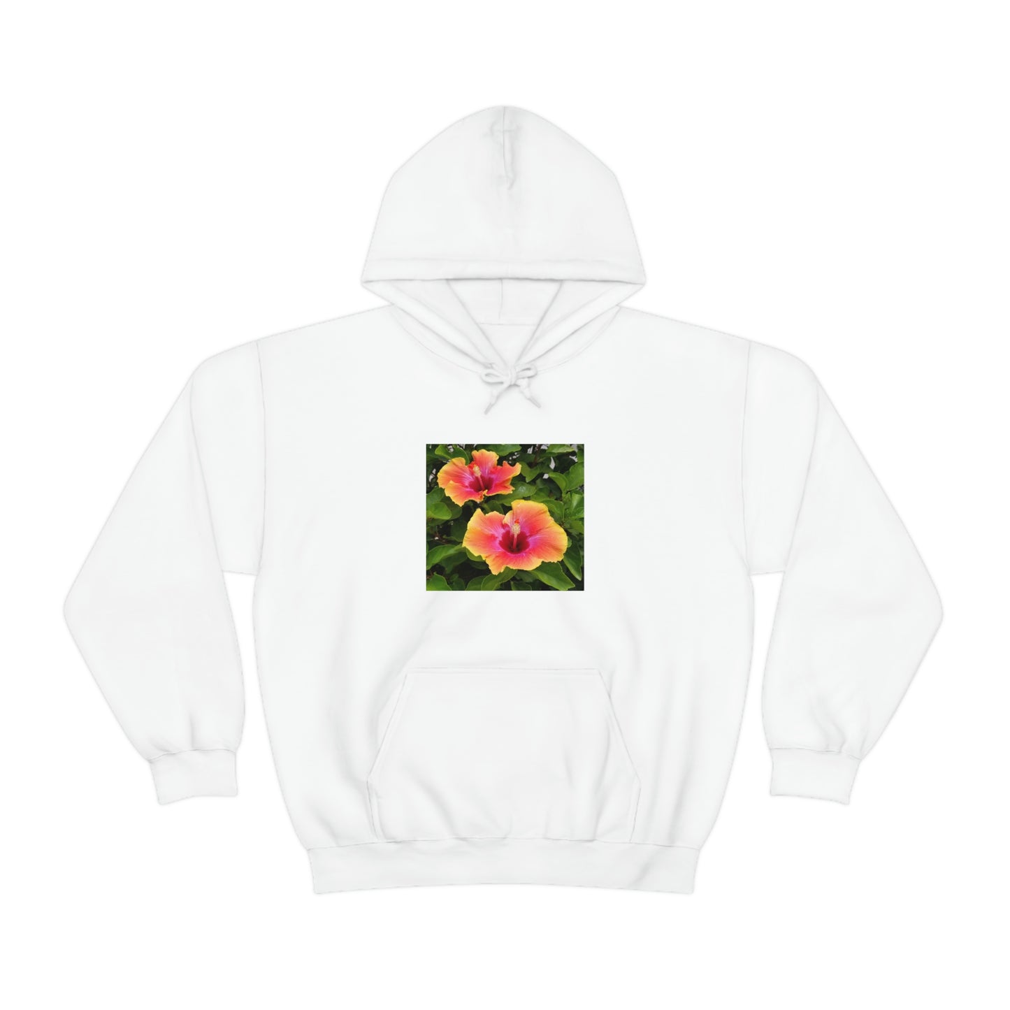 Islander Hibiscus Unisex Heavy Blend™ Hooded Sweatshirt