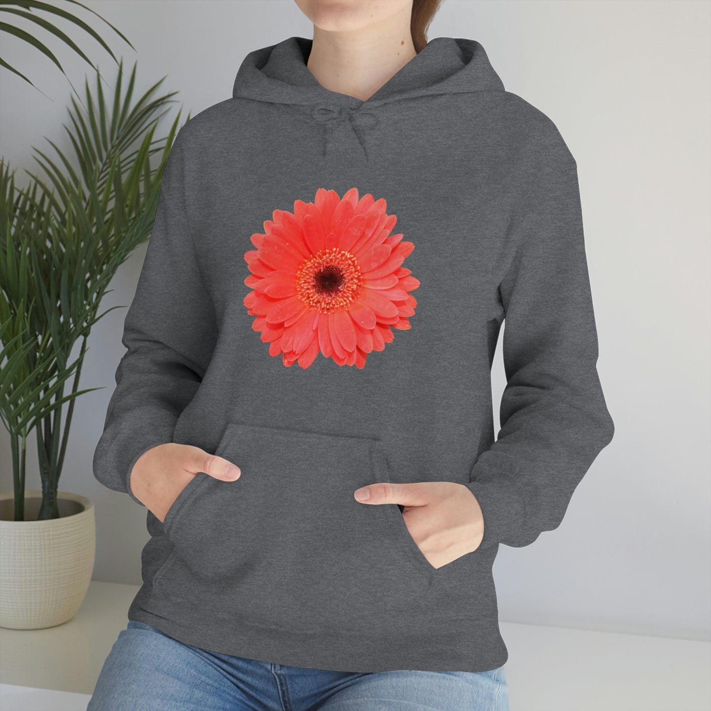 Floral Unisex Heavy Blend™ Hooded Sweatshirt