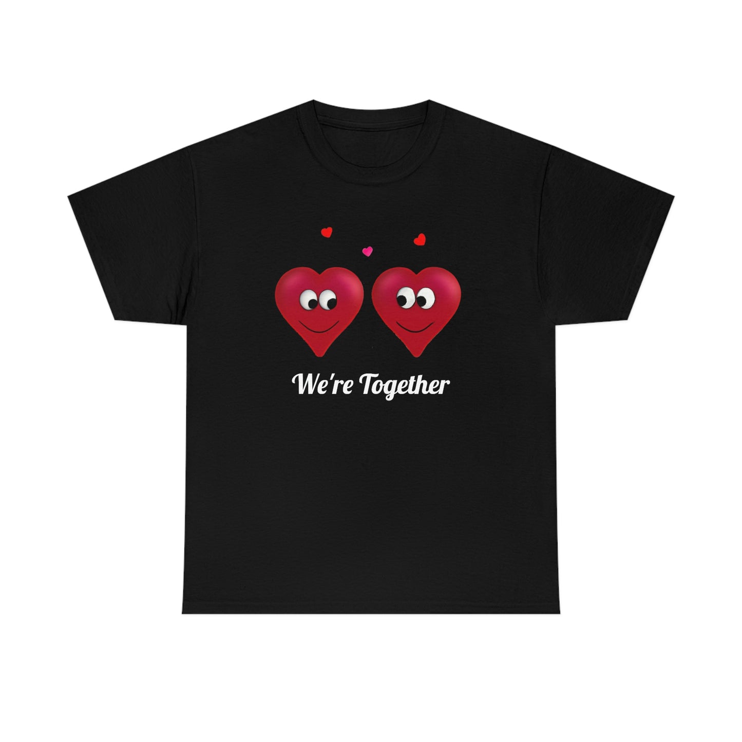 Valentine's "We're Together" Unisex Heavy Cotton Tee