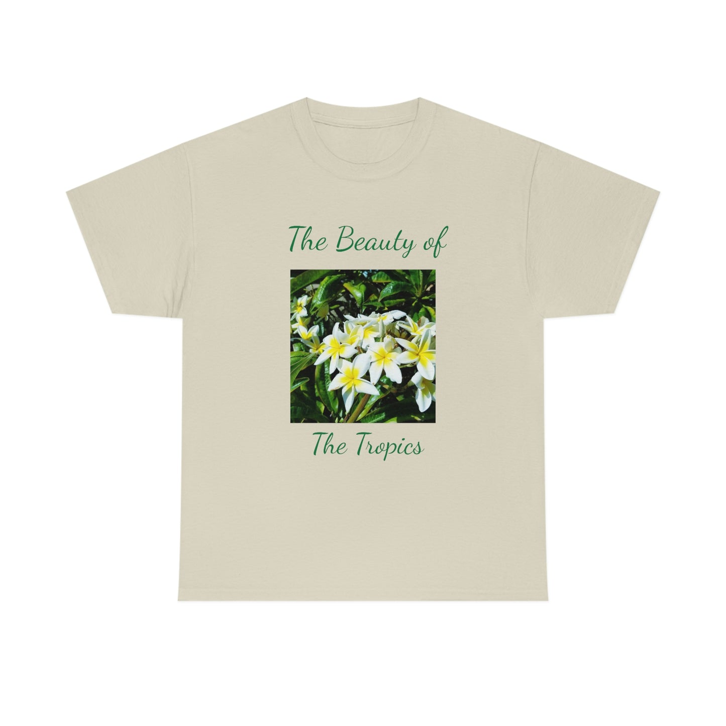 Islander Plumeria Unisex Heavy Cotton Tee