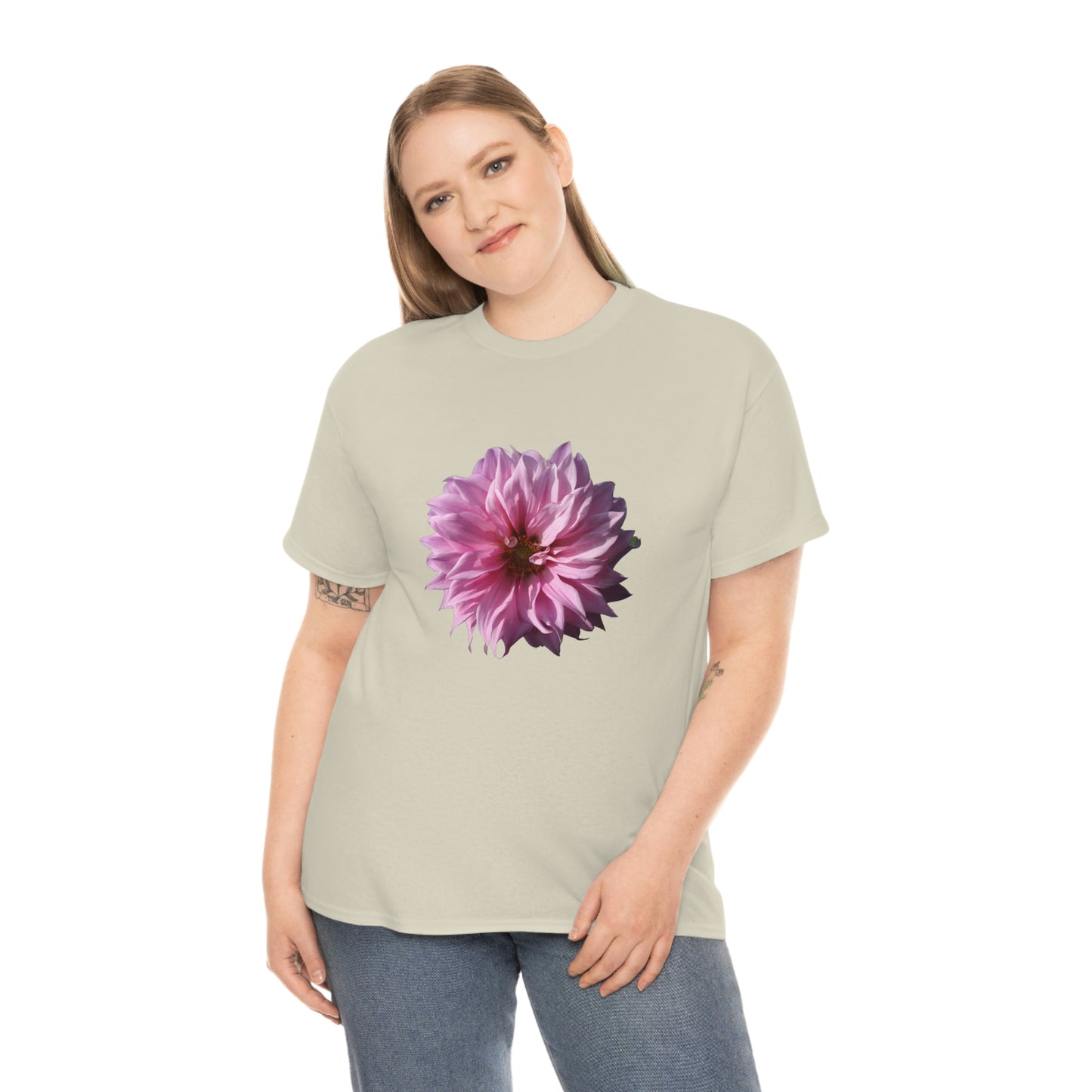 Floral Unisex Heavy Cotton Tee