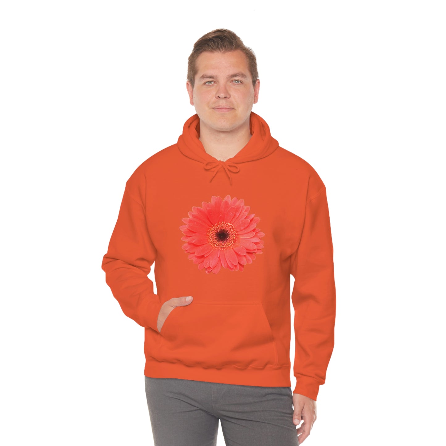 Floral Unisex Heavy Blend™ Hooded Sweatshirt