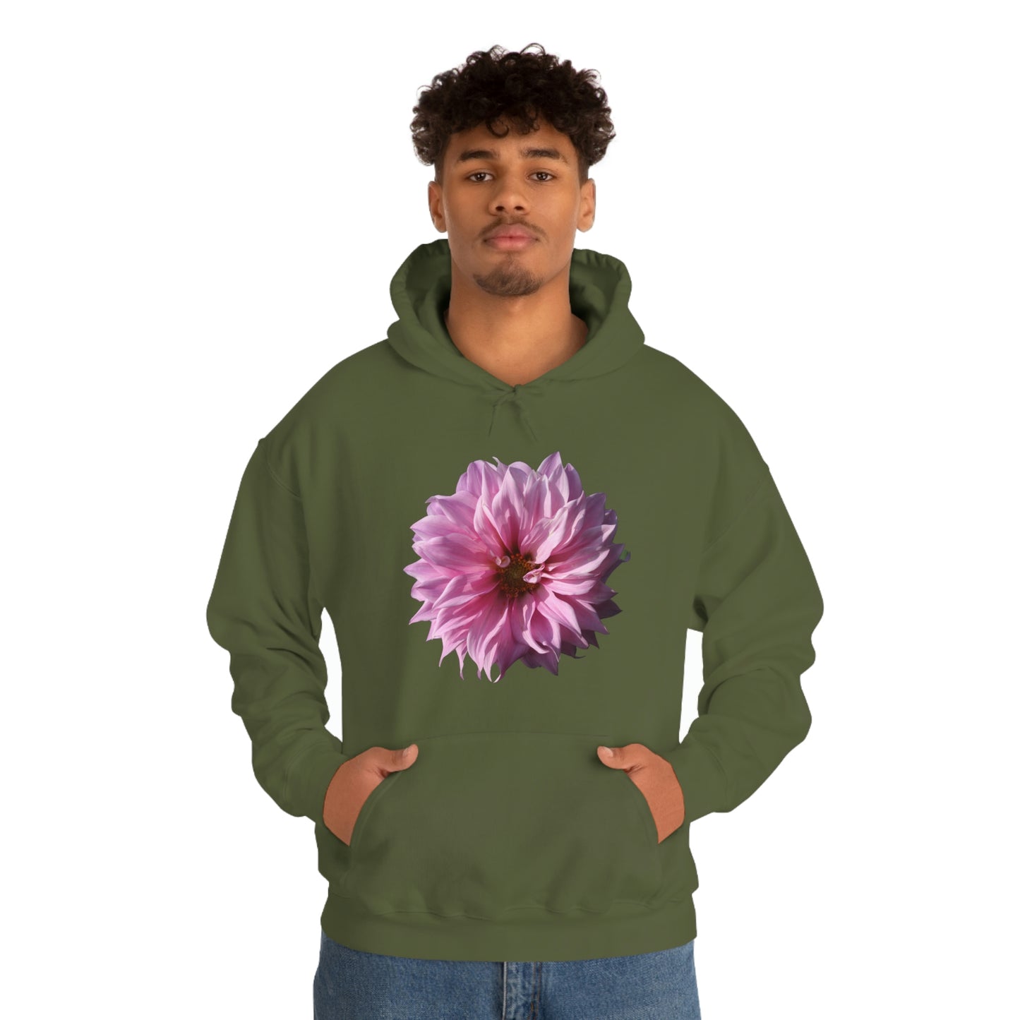 Floral Unisex Heavy Blend™ Hooded Sweatshirt