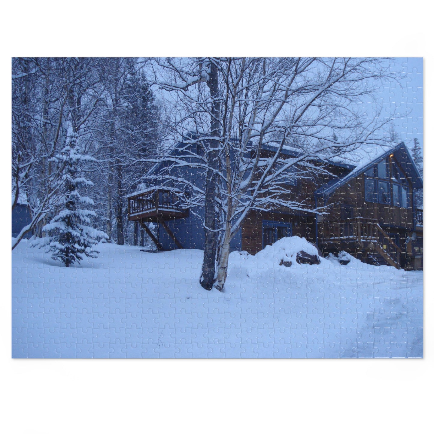 Snow House Jigsaw Puzzle (30, 110, 252, 500,1000-Piece)