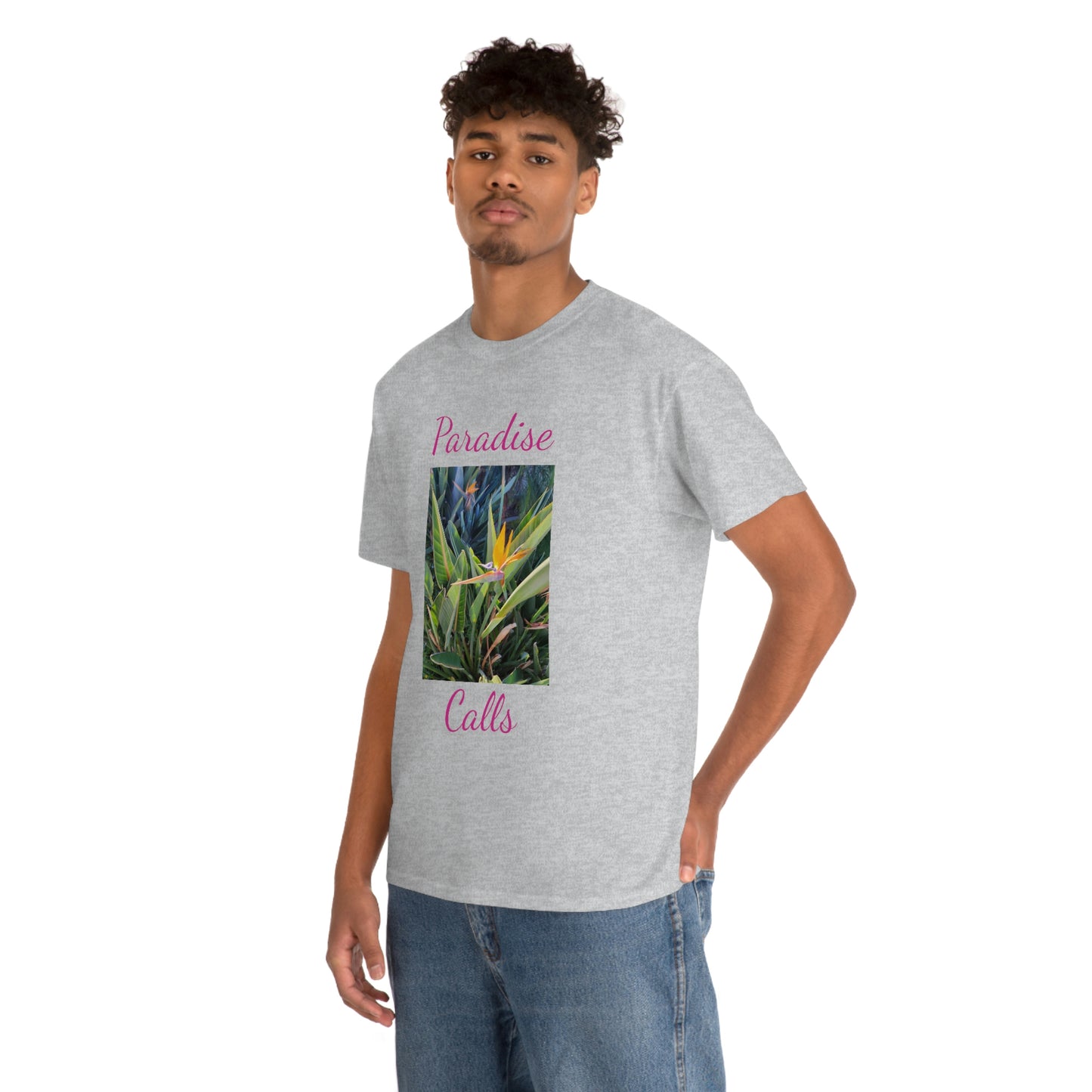 Islander Bird of Paradise Unisex Heavy Cotton Tee